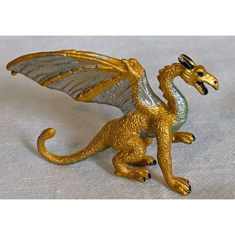 Safari Fantasy Figures Dragon Fairy Garden Horse Cake Toppers Mythical Mini Iris
